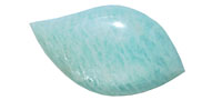 Amazonite cabochon Morogoro cut by Setiel Masaki