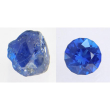 Sapphire Auvergne France cut by Setiel Masaki